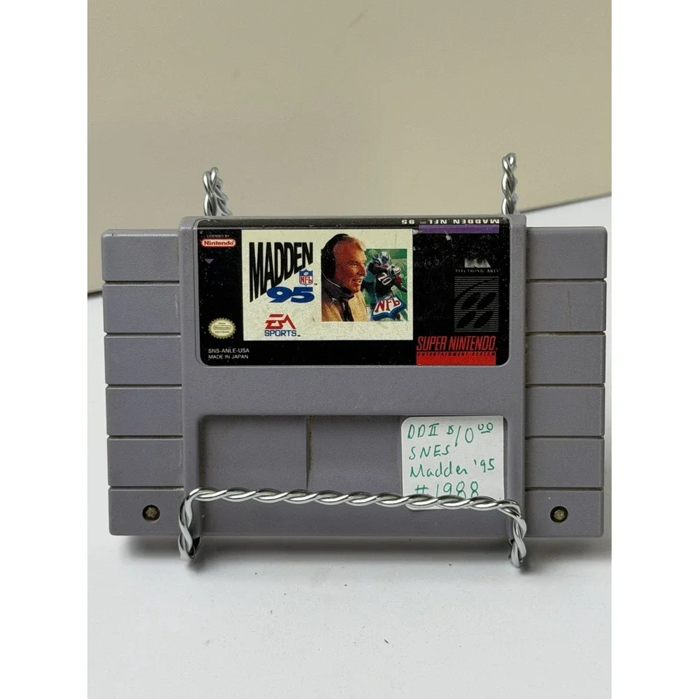 Madden NFL 95 (Super Nintendo Entertainment System, 1994)